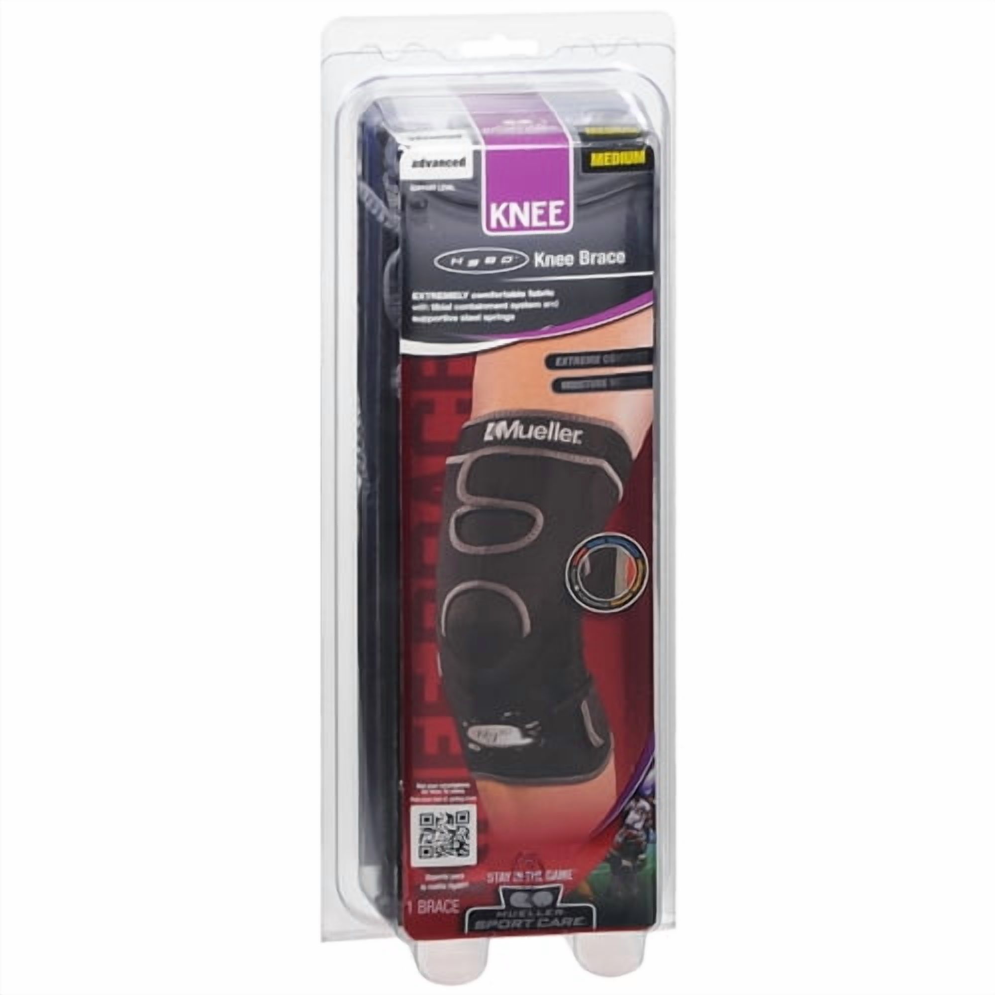Mueller HG80 Knee Brace - Medium - Black