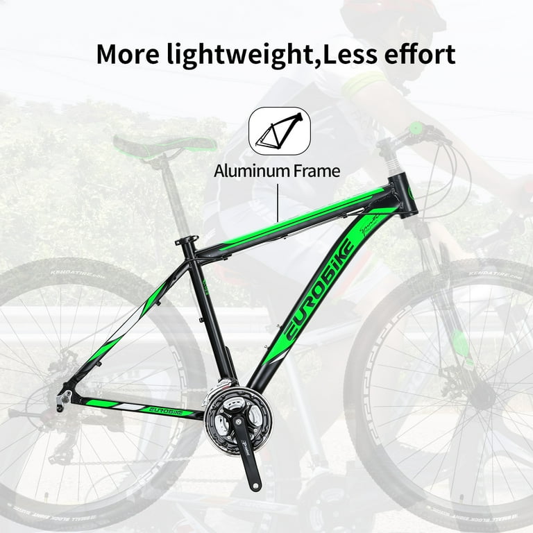 Eurobike X9 Men's 29er Mountain Bike, 19 inch Aluminum Frame