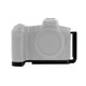 thumbnail image 3 of Support de plaque à dégagement rapide en métal en forme de L pour appareil photo sans miroir Canon EOSR (noir), 3 of 4