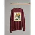 thumbnail image 3 of Golden Bird Of Paradise Sweatshirt Women -Sydenham Edwards Designs, Female XX-Large, 3 of 4