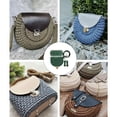 thumbnail image 2 of PU1eatherBags Knitting Kits DIY Crochet Bag Making Bag Strap Snap Button, 2 of 9