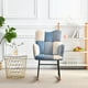 thumbnail image 3 of Silla mecedora sillon reclinable moderno decorativo ilios innova  london azul, 3 of 5