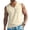 BeigeA0407P&18, variant on Man Tank Top V Neck Sleeveless T Shirts for Men Big and Tall Summer Beach Vacation Travel Lightweight Mens Muscle T Shirts with Pocket Yellow L