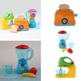 thumbnail image 4 of Licuadora Exprimidor 2 uds.Conjunto de electrodomésticos de plástico eléctricos, muebles de cocina, , bebés, jugue simulación, regalos perfke Juguete de simulación de electrodomésticos, 4 of 9
