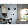 thumbnail image 3 of Moen 220R3BL Verso Adjustable 9 inch Rainshower Spray Head, Matte Black, 3 of 9