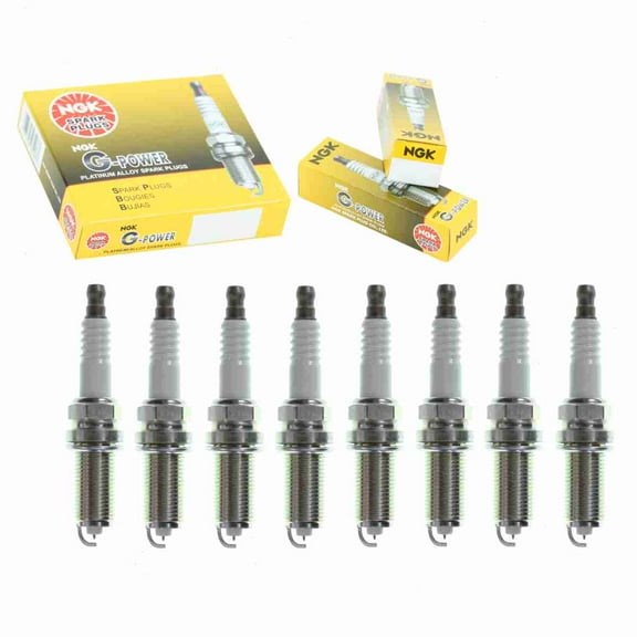 8 pc NGK 1483 G-Power Spark Plugs for 4506 4704 6731 AP5325 FR7NPP30X IKH20TT PKH20TT Ignition Wire Secondary Fits select: 2008-2016 TOYOTA HIGHLANDER, 2007-2016 TOYOTA SIENNA