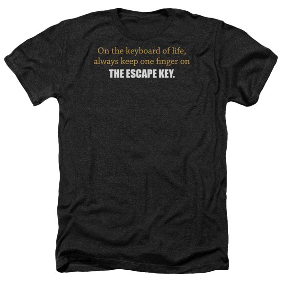 - Keyboard Of Life - Heather Short Sleeve Shirt - X-Large