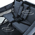thumbnail image 4 of Carriola Vagon Doble Para Bebé Tmz Multifuncional Plegable Gris/Beige, 4 of 9