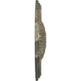 thumbnail image 4 of Ekena Millwork 16 7/8"W x 11 3/4"H x 1 1/2"P Oxford Ceiling Medallion, Hand-Painted Witch Hazel Crackle, 4 of 5