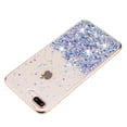 thumbnail image 3 of Case for iPhone 8 Plus / iPhone 7 Plus, Luminous Fashionable Trendy Shiny Glitter Phone Cover, Gradient Non-Yellowing Shockproof with Glamorous Shimmering Protection Case, Purple, 3 of 6