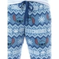 thumbnail image 3 of Disney Lilo And Stitch Juniors' Merry Stitchmas Plush Fleece Pajama Pants, LG, 3 of 6