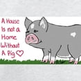 thumbnail image 3 of CafePress - A House Is Not A Home Without A Pig Sweatshirt - Crew Neck Sweatshirt, 3 of 4