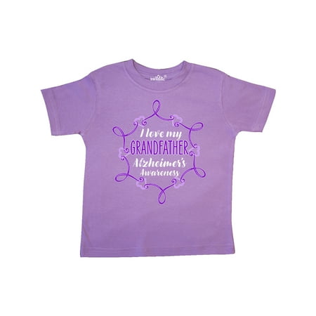 

Inktastic I Love My Grandfather Alzheimer s Awareness Gift Toddler Boy or Toddler Girl T-Shirt