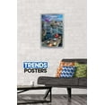thumbnail image 2 of Disney Pixar Cars 2 - Triptych 2 Wall Poster, 14.725" x 22.375", Framed, 2 of 5