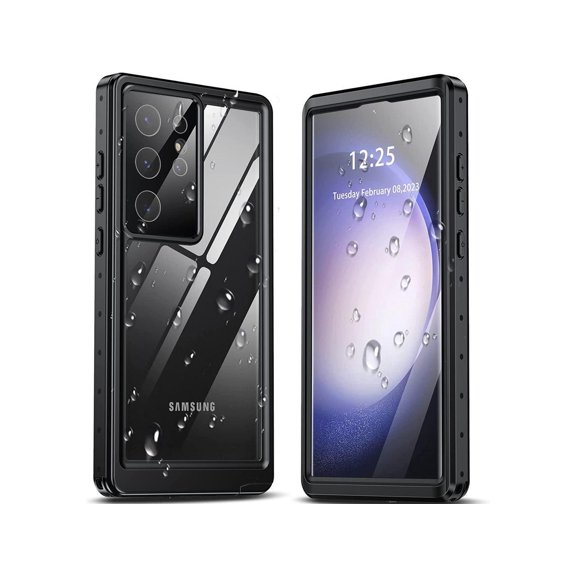 For Samsung Galaxy S23 Ultra Case, Waterproof Case with [Built-in Screen Protector], [Military Shockproof] Phone Cover for Galaxy S23 Ultra 5G 6.8'' 2023