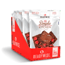 ReadyWise Freeze-Dried Raspberry Chocolate Bites, 6-Pack, 2 oz