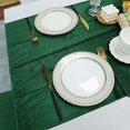thumbnail image 4 of (dark green 70*300cm) velvet table runner, 4 of 14