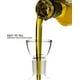 thumbnail image 5 of Botella dispensadora de aceite de oliva de vidrio transparente de 380 ml (13 onzas). Aceitera y vinagrera con vertedor (sin embudo). Jarra de aceite de oliva para cocina y barbacoa., 5 of 5