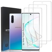 ZYQEEE [3 Pack] HD Screen Protector for Samsung Galaxy Note 10 5G, Soft Clear TPU Protective Film [Not Tempered Glass],Support Fingerprint,Scratch-resistant Self-Healing ,Case Friendly