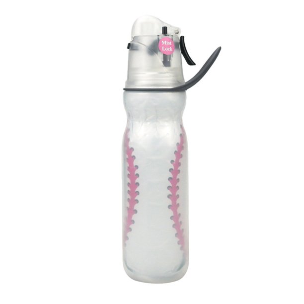 590ml 20.8fl Oz Ejercicio de verano, Agua potable Eliminar calor, Doble capa Mantener frío, Taza de agua rociada, Taza de agua para deportes al aire libre, Regalo creativo