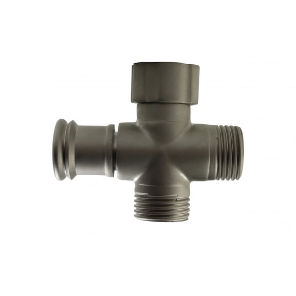 Shower Arm Diverter Satin Nickel Valve Push / Pull | Renovator's Supply