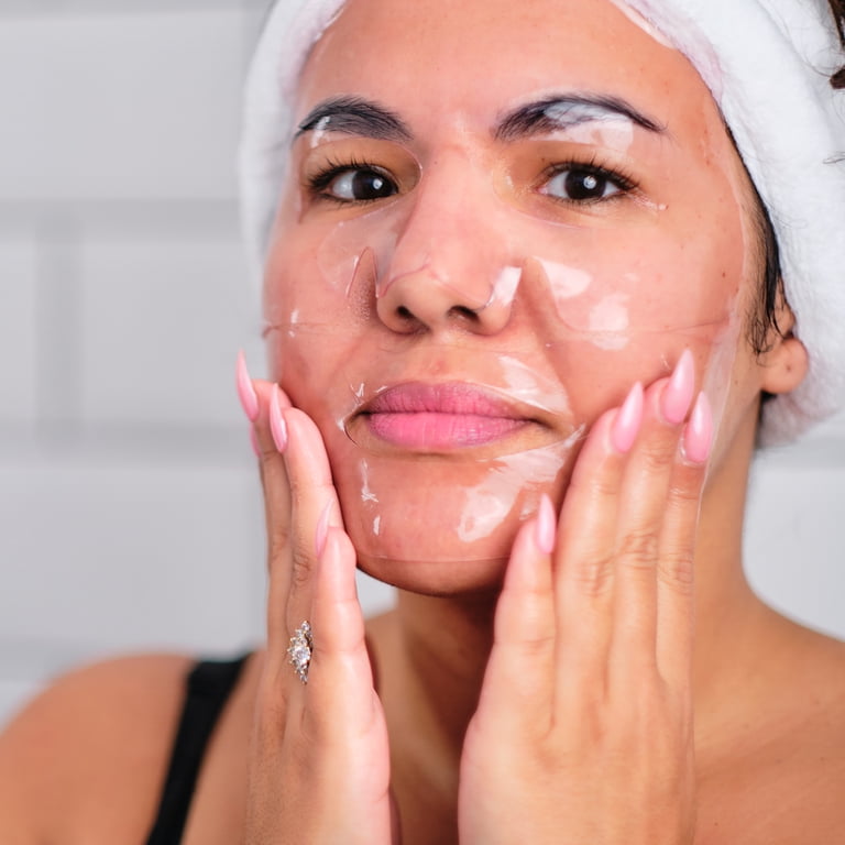 Oh K! Hydrogel Sheet Mask, Face Sheet Mask, Pomegranate, 1 pc
