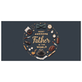 thumbnail image 3 of Decorative Design Awesome Father Banner Vintage Elements for Father's Day Dad Celebration Gift, 3 of 8