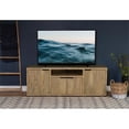 thumbnail image 3 of Pemberly Row 4-Door Engineered Wood TV Stand for TVs up to 65" in Brown, 3 of 12