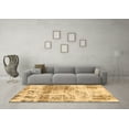 thumbnail image 3 of Ahgly Company Indoor Rectangle Abstract Brown Modern Area Rugs, 2' x 4', 3 of 4