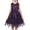 Purple, variant on Girls Dress Spider Web Sparkle Magic Witch Halloween Holiday Party Tulle 6 Years