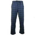 thumbnail image 2 of Rugged Frontier Men's Flannel Plaid Lounge Sleep Pants Light Blue Navy L, 2 of 7