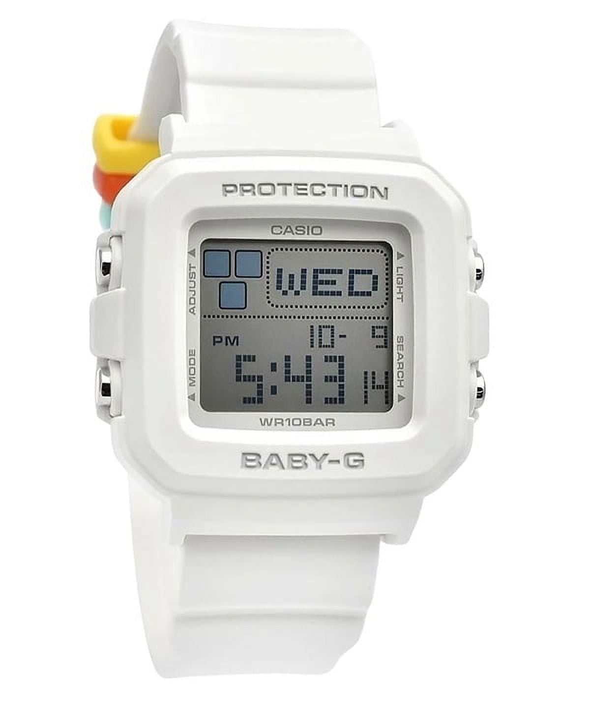 Casio Baby-G Moon And Star Series Analog Digital White Dial