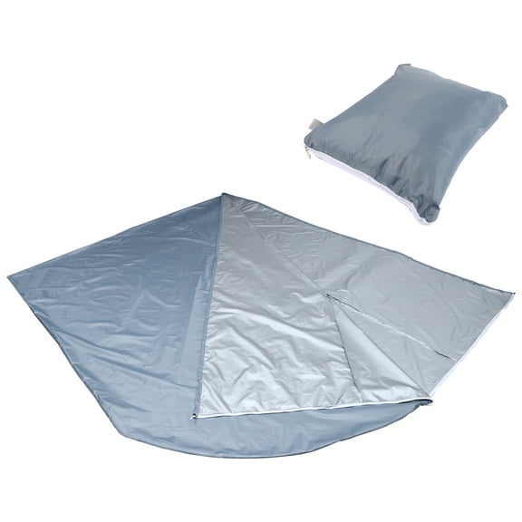 Amosfun Grey Swing Cover, Oxford Cloth Protector for Garden Chairs, Outdoor Weather-Resistant Swing Seat Cover