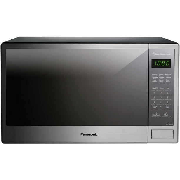 Panasonic Genius Sensor 1.3Cu. Ft. 1100W Countertop Microwave Oven in