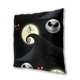 thumbnail image 4 of Juego de 2 fundas de almohada de felpa cuadradas negras de Pesadilla antes de Navidad, decoración de doble cara, cama de automóvil, dormitorio, sofá, fundas de almohada suaves, decoración del hogar,, 4 of 5