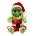 thumbnail image 1 of Naiovety Grinch Doll Christmas Green Grinch Furry Baby con disfraz de Papá Noel extraíble, Baby Dolls Decoraciones navideñas Hecho a mano Kits de decoración para fiestas No.2 Naiovety HA042029-02, 1 of 6