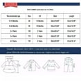 thumbnail image 3 of Odeerbi 1-5 Years Toddler Girls Outfits Long Sleeve Jacket with A-Line Skirt Two-piece Set Plaid Woolen Skirt Set Toddler Girls Clothes, 3 of 6