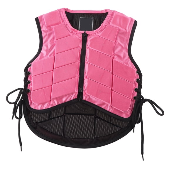 Chaleco ecuestre para niños, acolchado de espuma, seguridad, equipo de protección para montar a caballo, Protector corporal, PinkCS YUNYI BRAND  Deportes