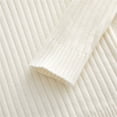 thumbnail image 7 of KAUOD Baby Boys Ribbed Knit Sweater Soft Stretchy Turtleneck Pullover Tops Clothes Toddler Cotton Plain Lined Sweater, 7 of 7