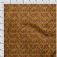 thumbnail image 3 of oneOone Cotton Poplin Brown Fabric Batik Fabric For Sewing Printed Craft Fabric By The Yard 56 Inch Wide - 8A, 3 of 4
