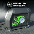 thumbnail image 4 of Slime 40050 Tire Inflator, Portable Car Air Compressor, with Analog 100 psi Dial Gauge, Long Hose and LED Light, 12V, 8 min Inflation, 4 of 6