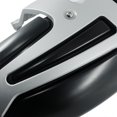 thumbnail image 3 of Transemion Waterproof Front Rear Fender Durable Splashing Guard Protector Protective Mud Splashing Guards silver, 3 of 6