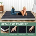 thumbnail image 5 of Slsy Upgraded 6" Extra Thick Japanese Floor Mattress Futon Mattress, Foldable Mattress Tatami Pad Floor Mattress for Adults Floor Bed Roll Up Mattress Guest Mattress Camping Mattress, 5 of 11