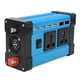 thumbnail image 5 of Cargador solar para automóvil con pantalla LCD dual, 4 puertos USB de 4,2 A, convertidor de 12 V a 110 V, inversor de onda sinusoidal modificada inteligente de 300 W, 5 of 8