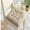 Coffee, variant on Indoor Outdoor Chair Cushions with Ties for Dining Chairs, Comfortable & Soft Non-slip Kitchen Chair Cushion Pads, Garden Patio Furniture Office Chair Seat Cushions, Decorative Gift,Coffee