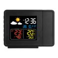 thumbnail image 1 of PENGXIANG Réveil Numérique à Projection LCD, Moniteur de Température et d'Humidité Multifonctionnel, Horloge de Température et d'Humidité Précise avec 3 Modes de Rétroéclairage pour Intérieur Extérieur Bureau, 1 of 9