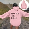 thumbnail image 5 of Women's Fashion Printed Hoodie Soft Comfortable Pullover Streetwear Sweatshirt With Pocket For Casual Wear, 5 of 7