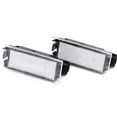 thumbnail image 2 of 2pcs Car LED License Plate Light SMD 3528 for Renault Megane 2 Clio Laguna 2 Megane 3 Twingo Master Velsatis;2pcs Car LED License Plate Light SMD 3528 for Renault Megane 2 Clio Laguna 2, 2 of 7