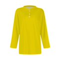 thumbnail image 6 of Women's Stand Collar 3/4 Sleeve Blouse Casual Basic Top All Season Fashion Trending Apparel, 6 of 7