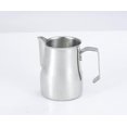 thumbnail image 1 of Jarra para espumar leche, taza de acero inoxidable para crema, taza para espumar leche, taza para vaporizador de leche, jarra de acero inoxidable para café, leche, café expreso, 480 ml, 1 of 4